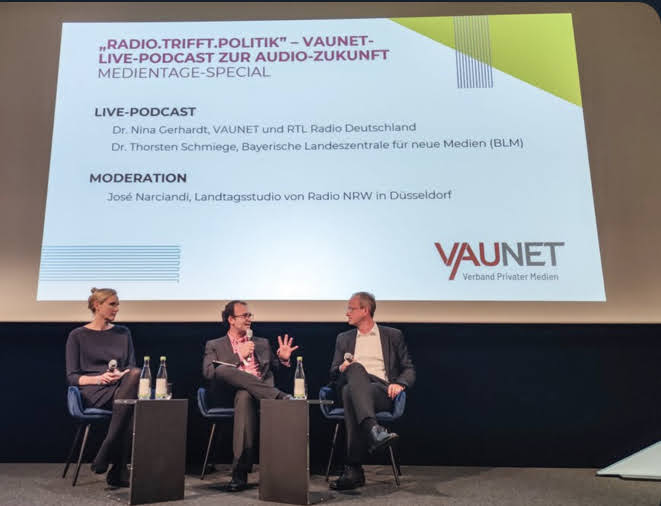 José Narciandi Bühnenmoderation Münchner Medientage